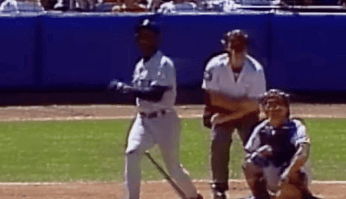 Image of Ken Griffey Jr. showcasing his iconic swing, featured in "10 Superstars Who Never Won It All."